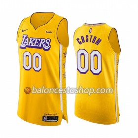 Camiseta Hombre NBA Los Angeles Lakers Personalizadas 2019-20 Nike City Edition Swingman